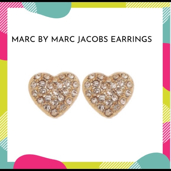 Marc By Marc Jacobs Jewelry - Marc by Marc Jacobs Heart Earrings 💜